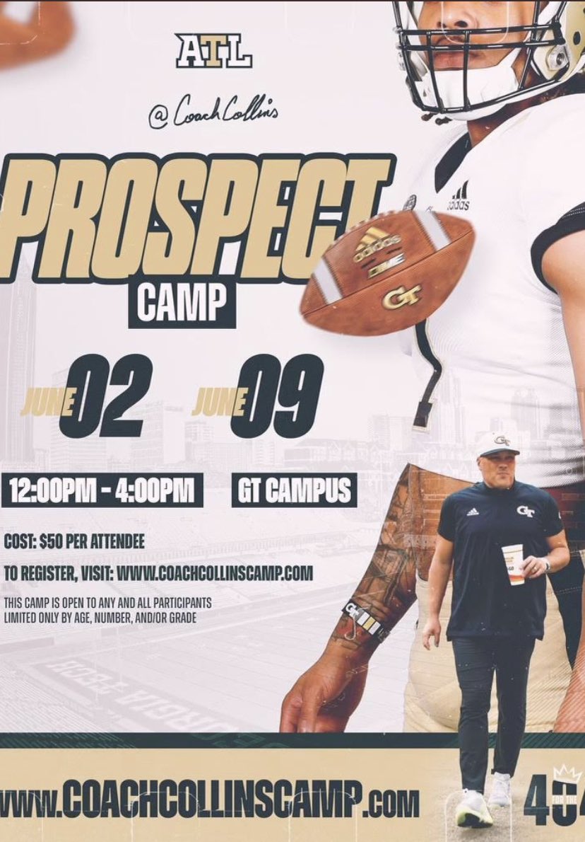 Thanks for the Camp Invite <a href="/_AbuTuray/">Abu Turay</a> <a href="/CoachCollins/">Coach Collins</a> <a href="/JDfbRecruits/">JeffDavisfbRecruits</a>