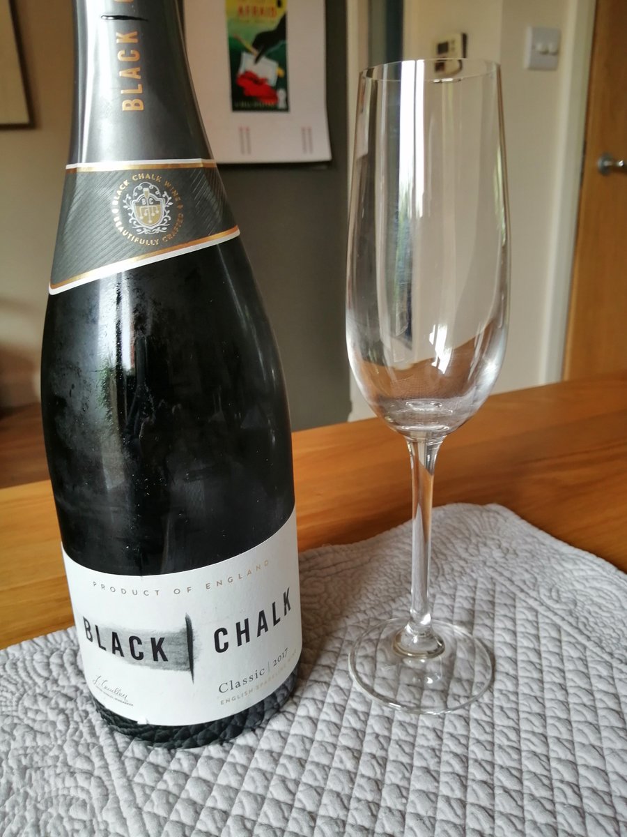 Having enjoyed my first taste of sparkling <a href="/BlackChalkWine/">Black Chalk</a>, am especially pleased that <a href="/NIWSI/">NIWSI</a> next tasting on 14th June is English wines.