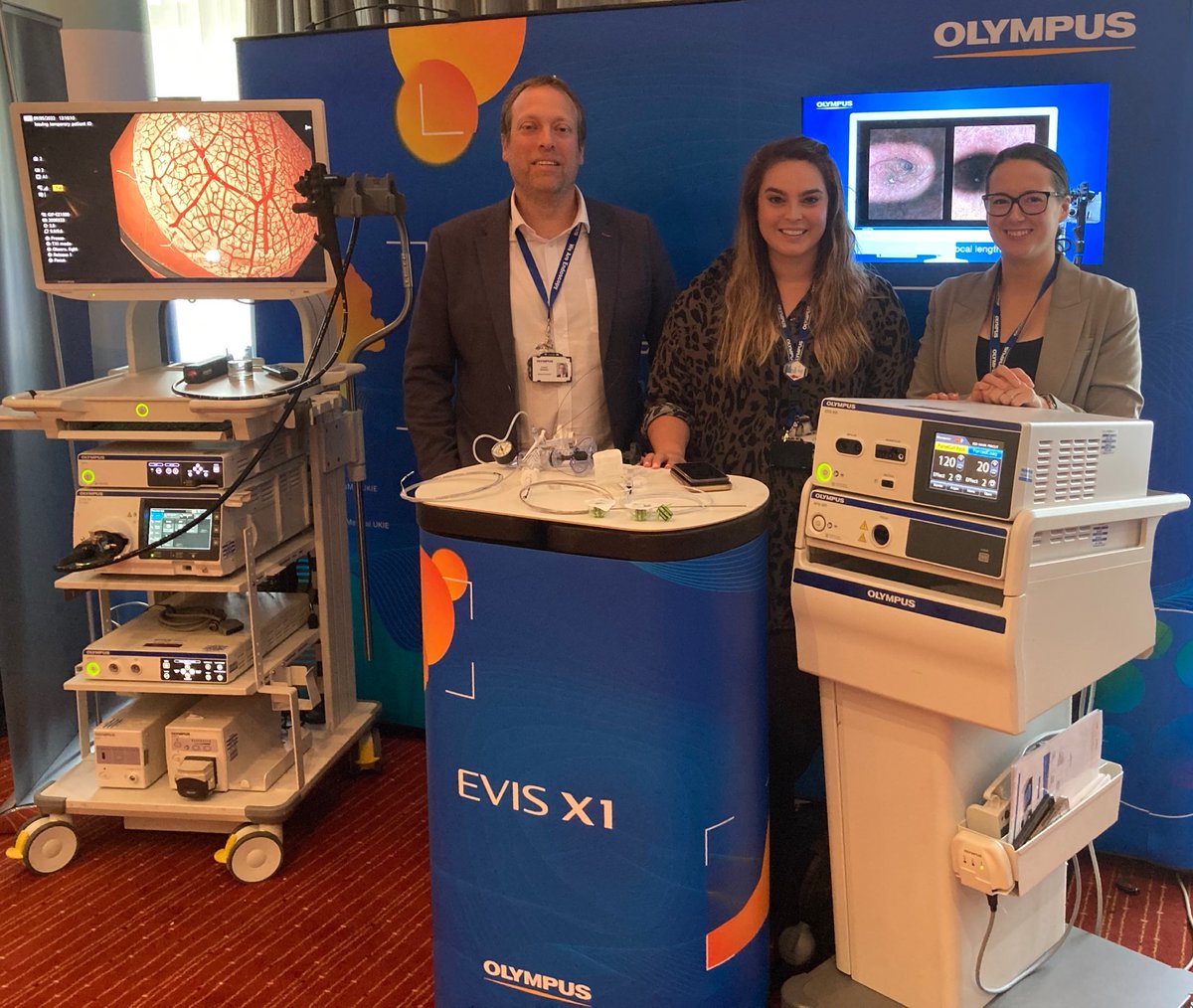 A reminder to visit our stand if you're at #Endoport Portsmouth Advanced Endoscopy Symposium today or tomorrow

Our team are here to demonstrate the latest #MedTech and answer all of your questions

#EndoPort2022