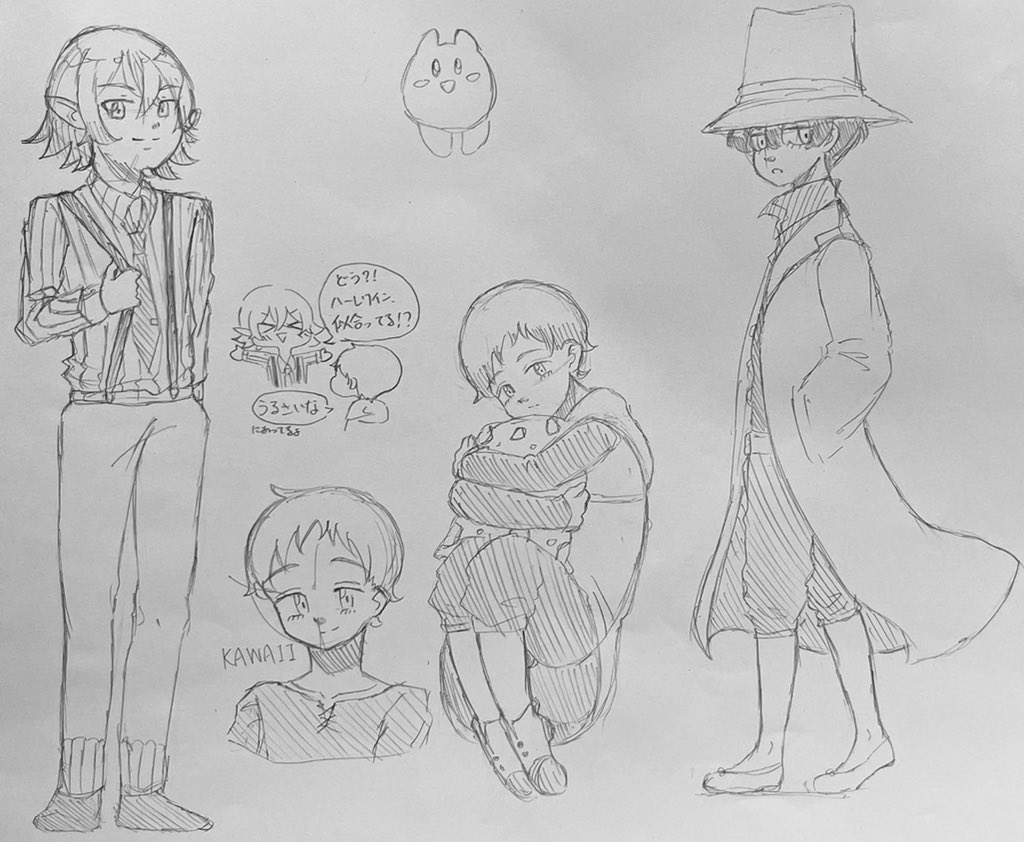 tntngr1945113's tweet photo. っぴさんの描かれてたヘルブラム描いてたはずなのに落書き捗ってごちゃごちゃに…うる覚えカービィ絶妙な顔してる() https://t.co/hi6DsgYzQQ