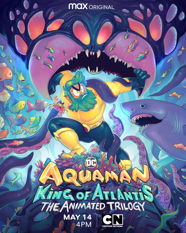Cartoon Network Teases Aquaman: King of Atlantis Trilogy Specials