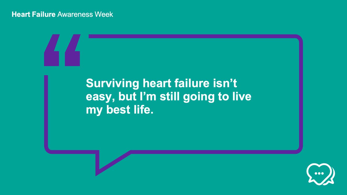 GlobalHeartHub's tweet photo. Heart failure occurs when the heart is unable to pump blood around the body as well as it should. But even with #heartfailure, you can still be you. Learn more: https://t.co/ipzHU11hQa #HearttoHeart #HeartFailure #HFAwarenessWeek https://t.co/U2ogLhpjWK
