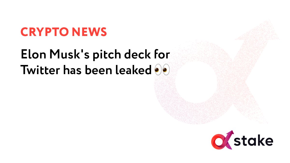 aStake_io's tweet photo. Elon #Musk wants #Twitter to generate $1.3 billion in revenue from a payments business by 2028, according to a pitch deck obtained by The New York Times. 

Hmm 🤔 Is it time for crypto payments? 😏

#CryptoNews #ElonMusk #KeepElonSafe https://t.co/iicjpKoXbX
