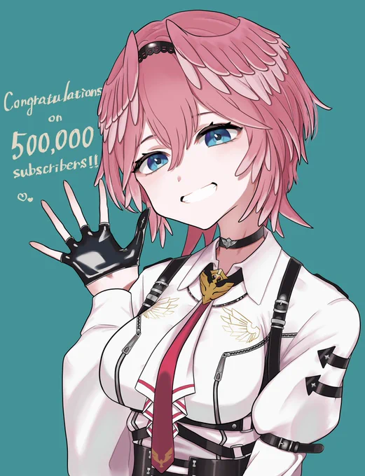 イラストの表記に誤りがありましたので、上げ直しをさせていただきました…!コメントや評価してくださった皆様申し訳ありません改めまして、ルイルイチャンネル登録者数50万人おめでとうございます #Luillust 