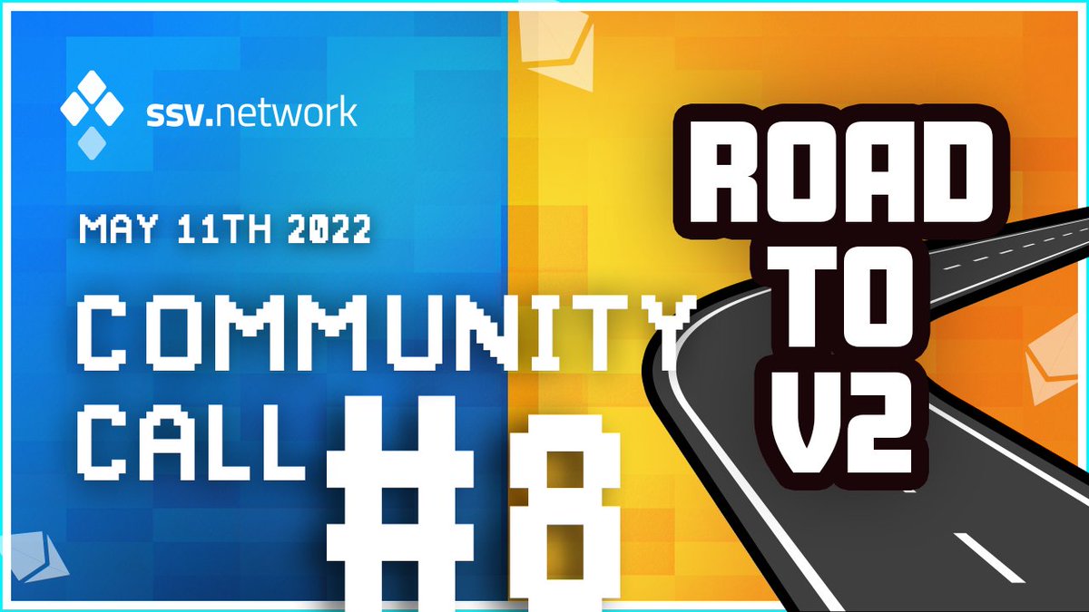 📺Community Call #8 - Road to V2!📺

⏰️: May 11th 2022
5PM UTC+3

🗺: Where? youtube.com/watch?v=PsNVLm…

See you there!