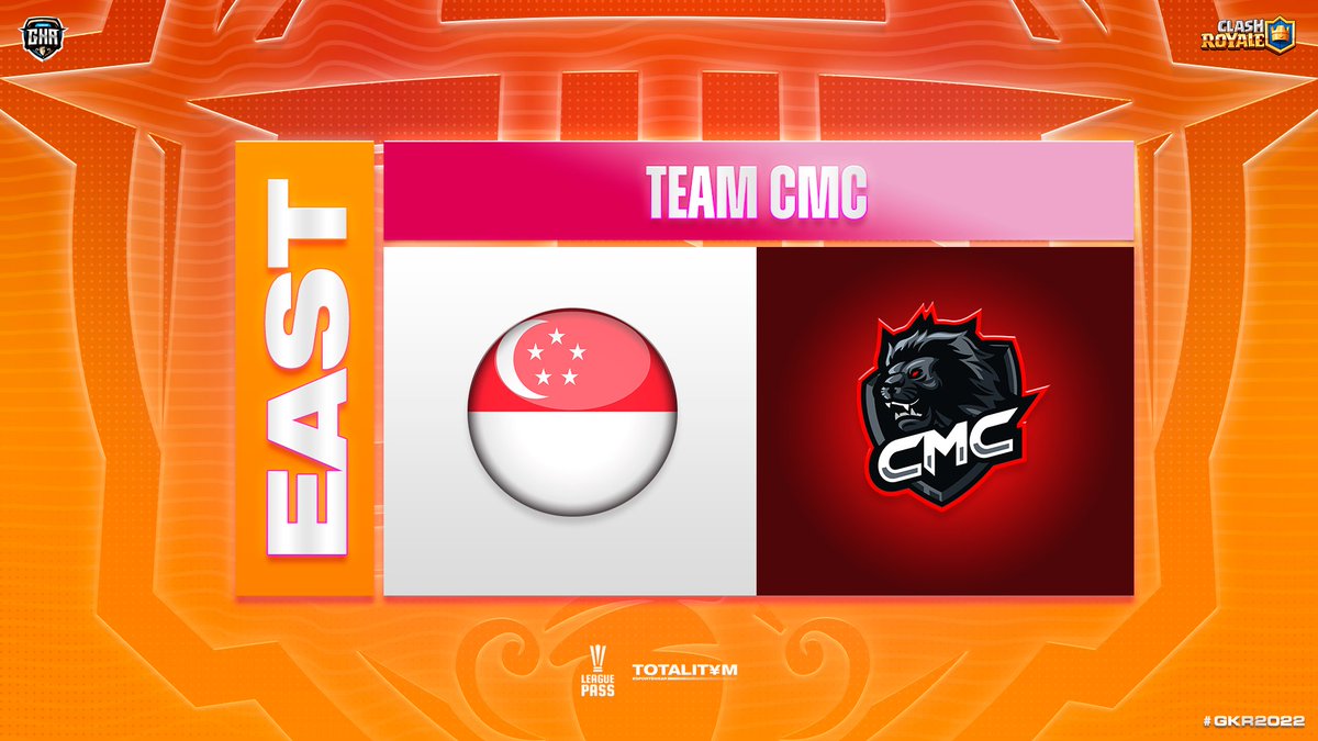 GkrLeagues's tweet photo. ๐ #GKRS7 - SUMMER SPLIT
๐บ EAST Region
๐ธ๐ฌ @TeamCMC_SG
๐ Welcome to the competition! https://t.co/dn8LTOsyHu