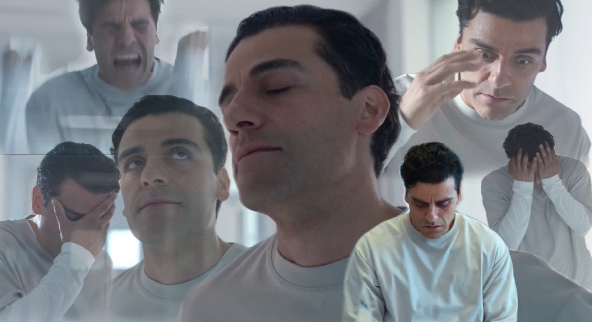 ผกก.บอกอยากทำ #MoonKnight เป็นหนังแล้วเล่าเรื่องผ่านเจค ล็อคลีย์ พี่มาร์คขึของข้อยร้องไห้แล้ว ในซีรีส์เป็นเป็นพระเอกแท้ๆ แต่2ตอนแรกเล่าผ่านสตีเว่น อิพี่ได้เป็นคนเดินเรื่องตอนที่3 แล้วคนดูก็แบบ ไม่ชอบไอ้นี่อ่ะ มันเดินเรื่องแล้วอึดอัด โถ่พี่ก้อนความทุกข์เดินได้ของน้อง