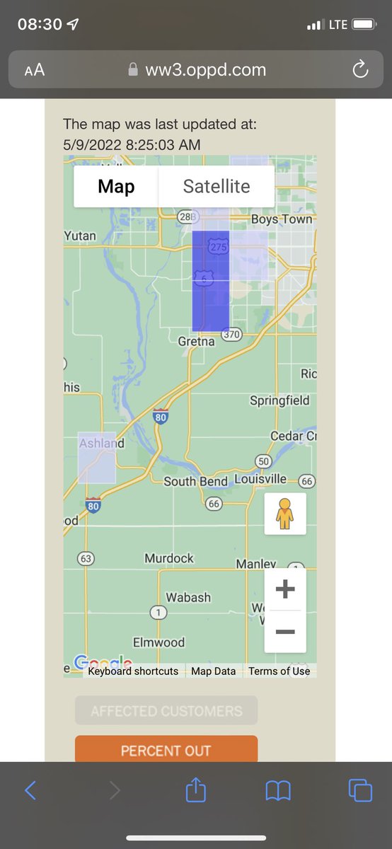 jmdohn's tweet photo. Two thousand plus customers without power and I’m included in that list. Great way to kick off the week! 😔 https://t.co/5Wa48B2jy2