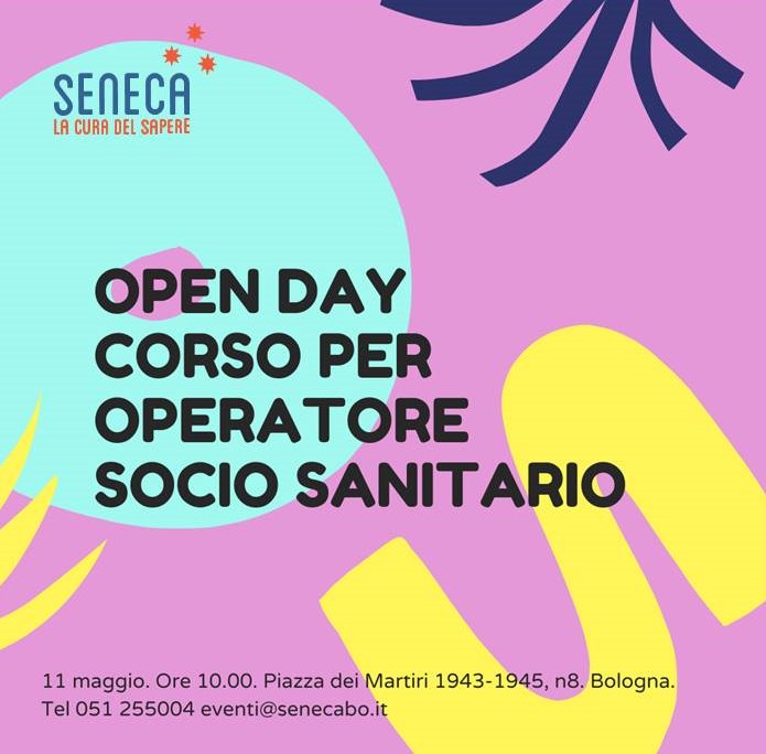 #11maggio GIORNATA DI ORIENTAMENTO PER LA FIGURA DELL'OPERATORE SOCIO SANITARIO - SENECA BOLOGNA

#Openday #event #orientamento #formazione #lavoro #oss

grazie <a href="/informagiovani/">INFORMAGIOVANI FE</a> 
informagiovani.fe.it/notizie/19736/…