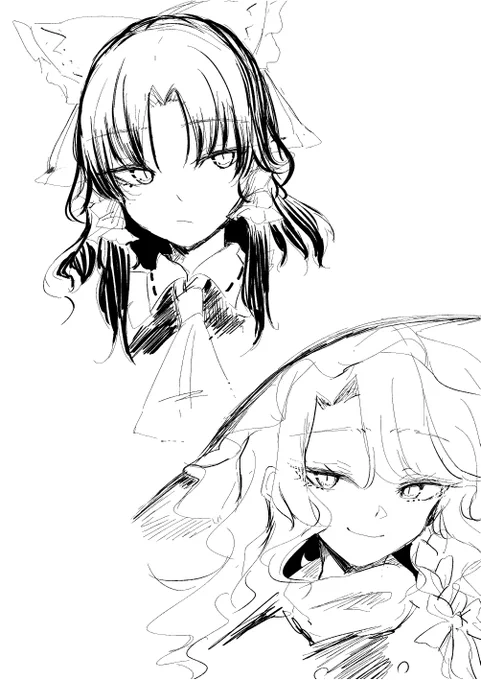 次はレイマリ描くんやで・・・ 