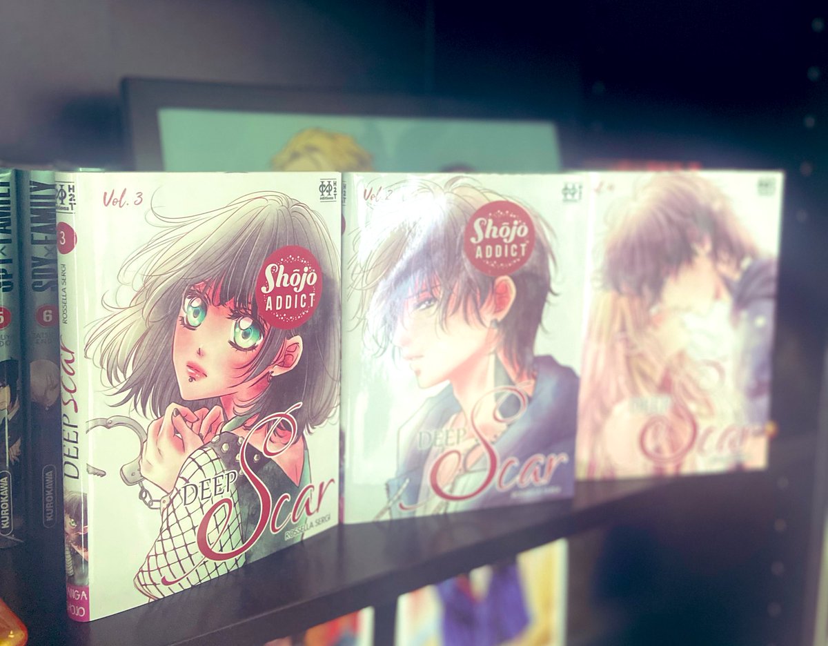 Rentrée du Jour 

🇮🇹 Deep Scar 🇮🇹

Tome 2,3 &amp; 4 (série en 4 Tomes) 

Édité par <a href="/EditionsH2T/">Editions H2T</a> de <a href="/RossellaSergi/">Rossella Sergi_Artist</a> 

Je vous ferai ma review sur Insta 😘