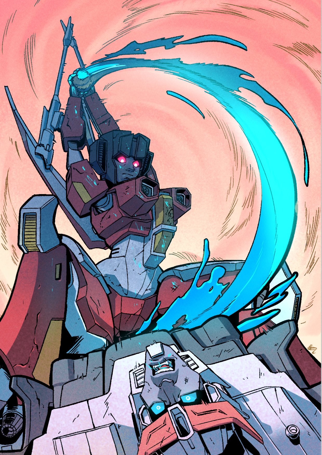 ArtStation Transformers Fan Art Siege Starscream