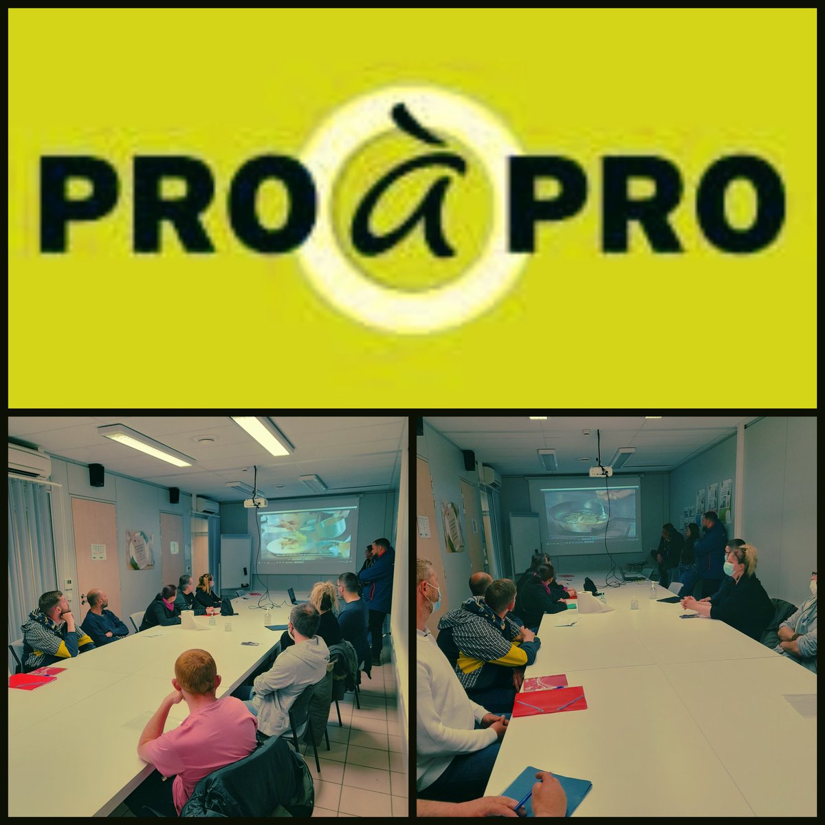 #tousmobilisés Suite à une première rencontre datant de mi avril, nous avons organisé jeudi un recrutement #logistique pour l'entreprise Pro à Pro #Somain 
✅  11 candidats sur 16 conviés 
✅ satisfaction ++ 
✅ des recrutements à venir 
 <a href="/DuboisFranck12/">Dubois Franck</a> <a href="/VerletLaetitia/">Laetitia VERLET</a>