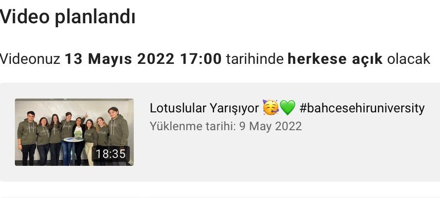 LotusBahcesehir's tweet photo. Yeni gelmedik… GERİ GELDİK 🙌🏻 Yeni videomuz cuma günü 17:00’da YouTube Lotus Bahçeşehir kanalında yayında 🤩 https://t.co/3SvMsn6KIJ