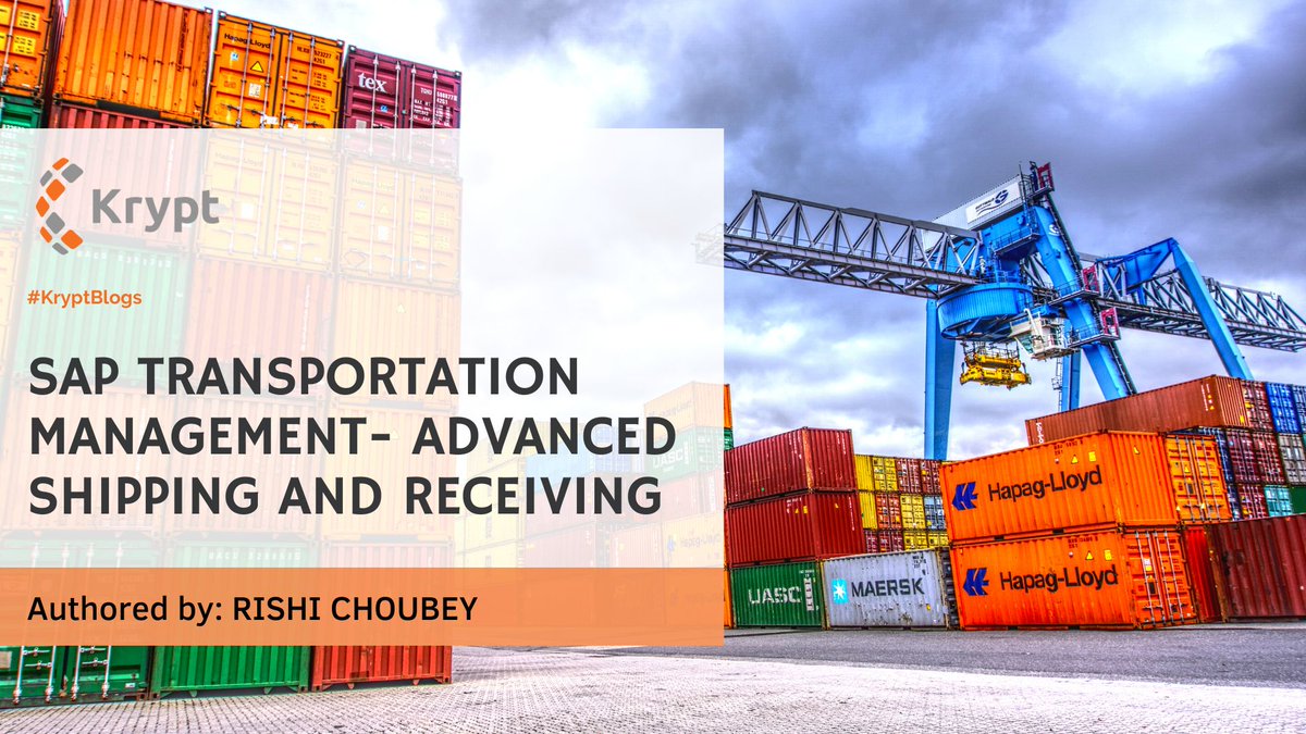 Kryptinc's tweet photo. Download the new white paper on "SAP TM - Advanced Shipping &amp; Receiving" written by Krypt, Inc.'s expert Rishi Choubey: https://t.co/b01XXcBo7M

#hyperautomation #globaltrade #globaltrademanagement #supplychain #AI #KAI #KryptInc #Kryptinnovation #KryptAI #artificialintelligenc https://t.co/nvoY4yyIkY