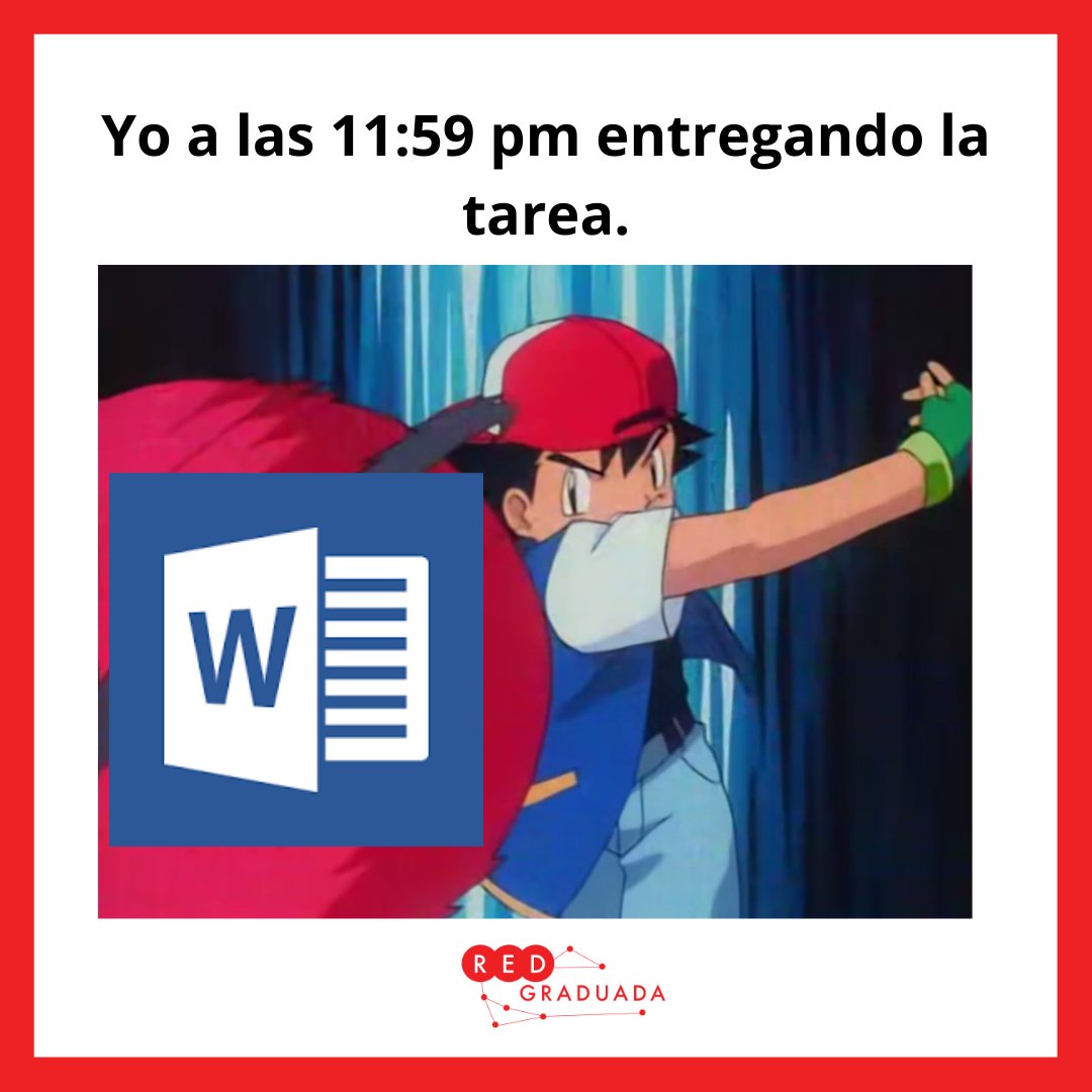 RedGraduada's tweet photo. #RedGraduada #tuRed #LaRedTeResuelve #uipi #uprrp #graduatestudents #graduados #degi #MemesdelaRed https://t.co/nP0XdzqVoZ