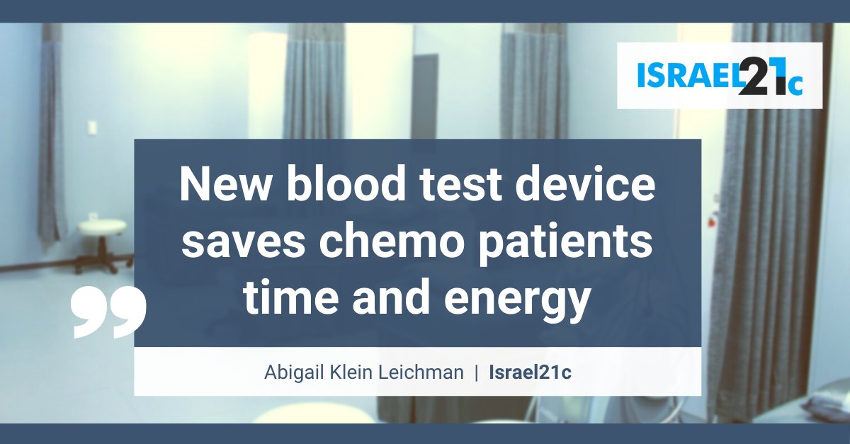 PixCellMedical's tweet photo. In an interview with @ISRAEL21c, our CCO Armin Schon demonstrates how #HemoScreen is a true game-changer in #chemotherapy treatment.
Read here how HemoScreen saves #chemo patients and health providers time and money: https://t.co/SlyMU0Z5eN https://t.co/FO7jJ3UtAS