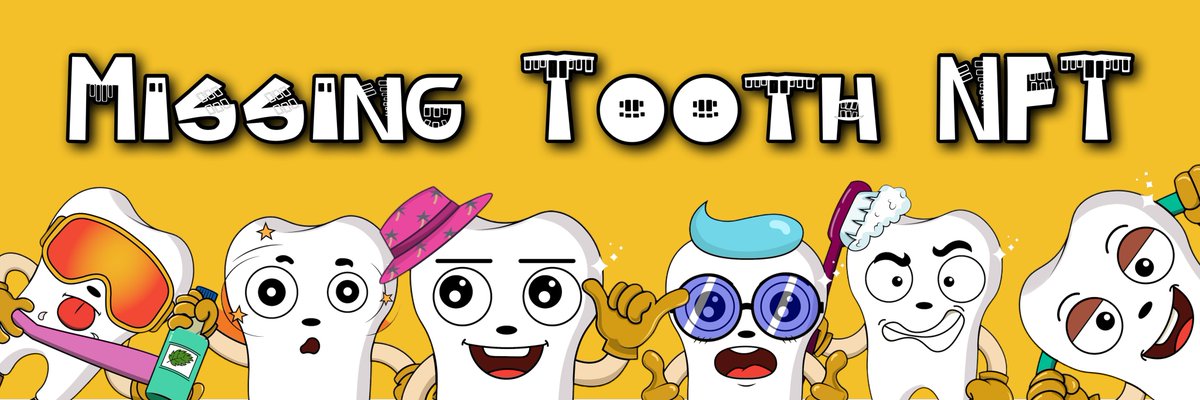 MissingToothNFT's tweet photo. Look mom we made it? https://t.co/N9k3QYptxG #NFTCommunity #NFT #NFTs https://t.co/jCinttCOSj