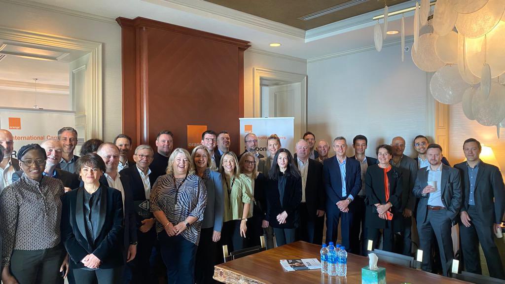 emmanuelrochas's tweet photo. Happy to be back in the 🇺🇸 to attend @ITW_Telecoms! The location is great, our meeting rooms ready at 19th floor and our wonderful @OrangeIC, @orangebusiness, @OrangePoland, @orange_es teams are eager to meet you at this important event in the calendar. See you there! 👋 #ITW2022 https://t.co/73UD9gM1st