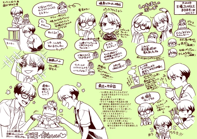 ますます王ジャン1部レポっぽいもの
※会話の内容はニュアンスです 
