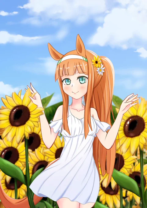 スズカさんはいつもかわいい
 #同じ人が描いたとは思えない絵を貼る 