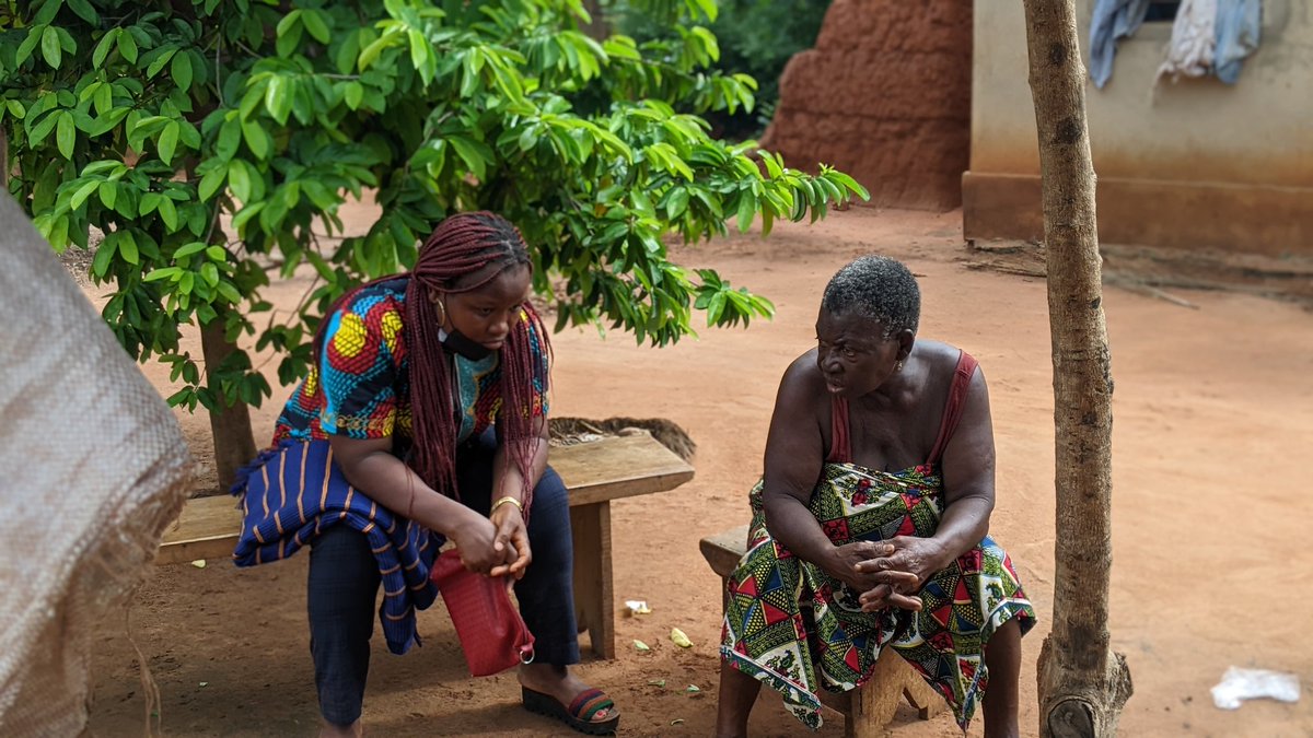 FaodOrphelins's tweet photo. For a good accompaniment, listening is very important. @engaged_social_worker_2.0 was today alongside this great mother #our_supportโ๐ป https://t.co/1eX5i828rm