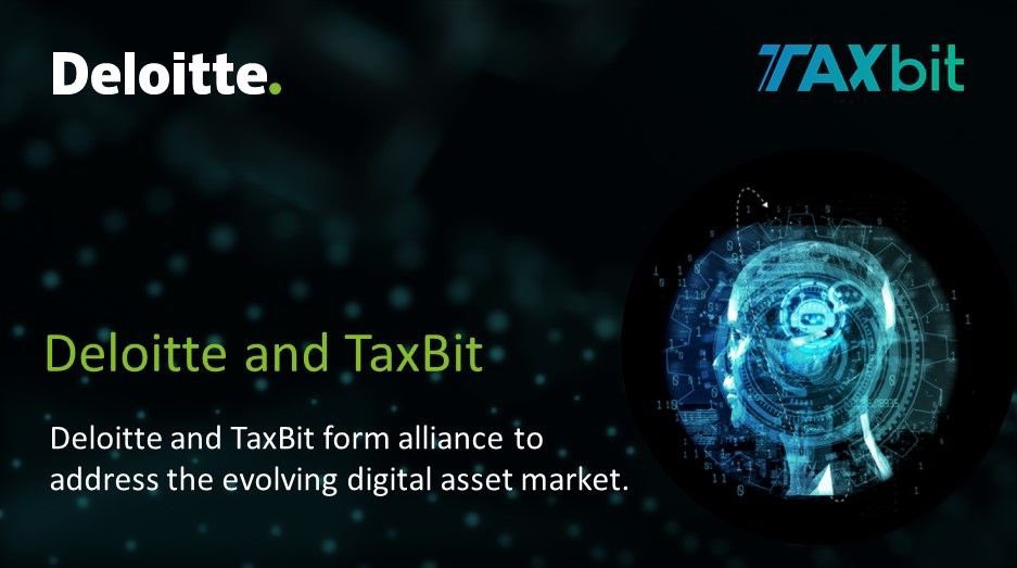 🚀 <a href="/Deloitte/">Deloitte</a> and @TaxBit TaxBit  Form Alliance to Meet Exponential Market Demand for Digital Asset Tax Information and Cost Basis Reporting Support. 

bit.ly/deloittetaxbit