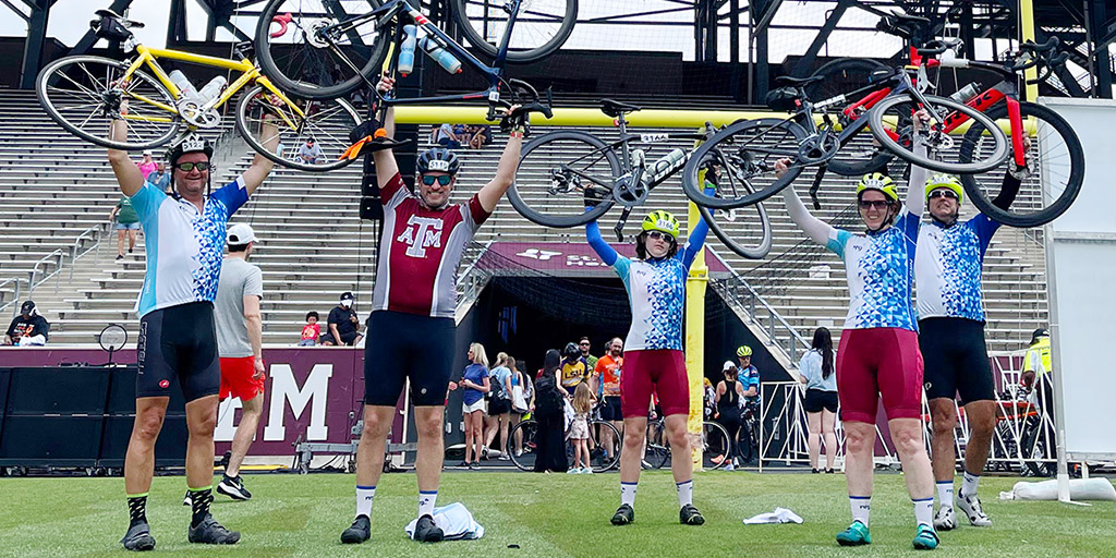 nrgenergy's tweet photo. Three cheers for the #NRGCyclingTeam going the distance for #TexasMS150! Looking to donate? Please join us in supporting the #NationalMSSociety https://t.co/Y38ddxgAkS https://t.co/9p9wpCRYii