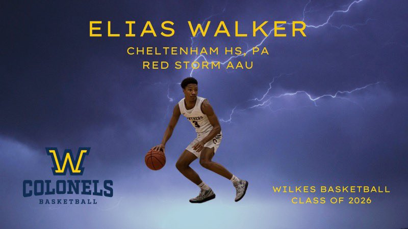 Wilkes_BBall's tweet photo. Continuing on with our class of 2026, please welcome Elias Walker! #GoColonels 🏀 @ChsHoopsFamily https://t.co/JoWe1SfAo3