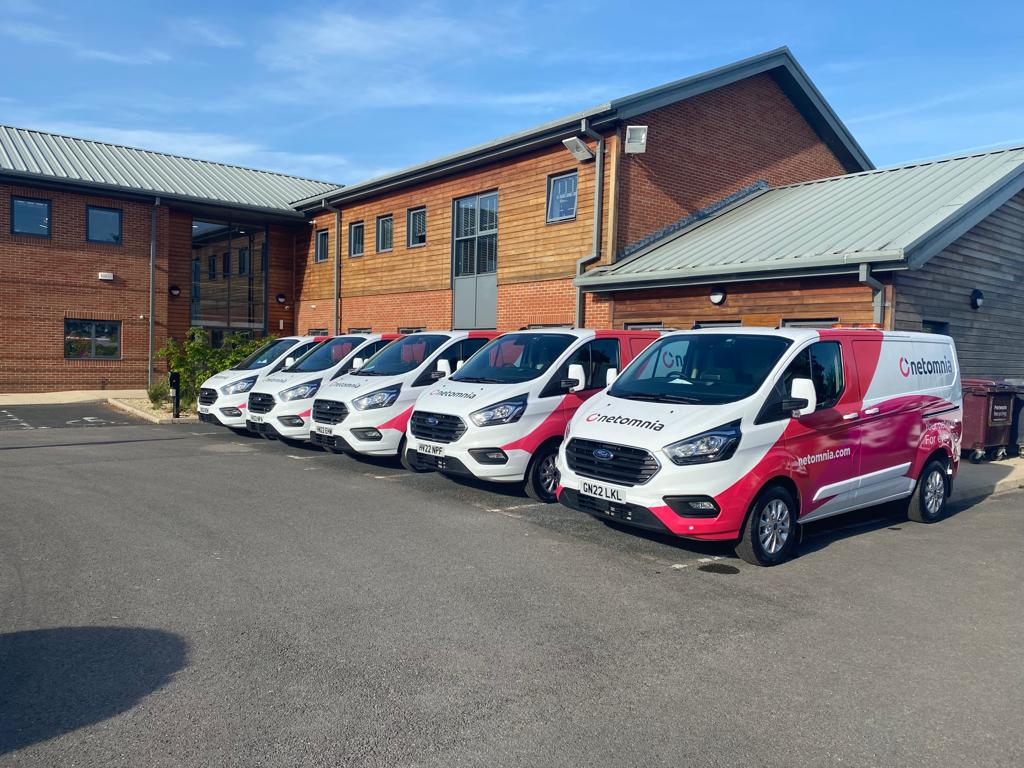 OUR BRAND NEW FLEET HAS ARRIVED 😍✨

Another batch of shiny new vans has arrived at Netomnia HQ, fully kitted out and poised to deliver our ultrafast, full fibre broadband networks across the UK. 🥳 Give us a wave if you see us around 😎

#YourNetworkForEverything #proudmoment