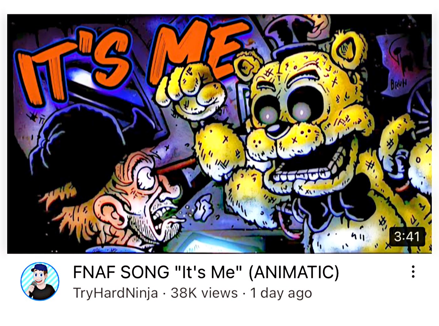 Five Nights at Freddy's Songs Lyrics Book - It's Me (TryHardNinja