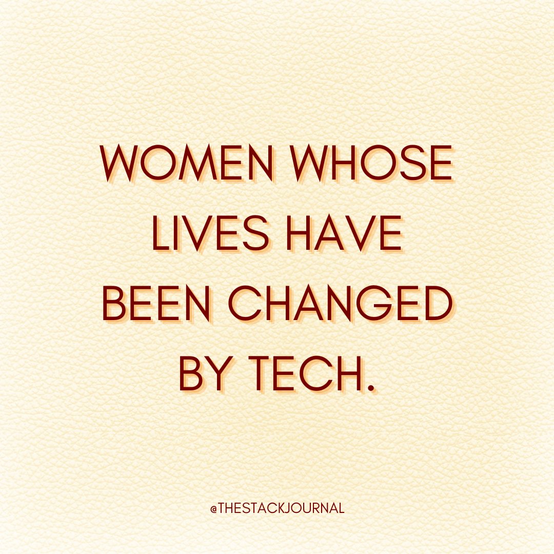 TheStackJournal's tweet photo. At #thestackjournal we are always excited about seeing even more #womenintech.
Here's a few from some baddies in tech!π©βπ»π
Send us your quotes and experience in the dms! We'd love to feature you.π₯°
Don't forget to share and tag your friends in tech!π
#TSJ #womenintech https://t.co/MU6rWmEUdW