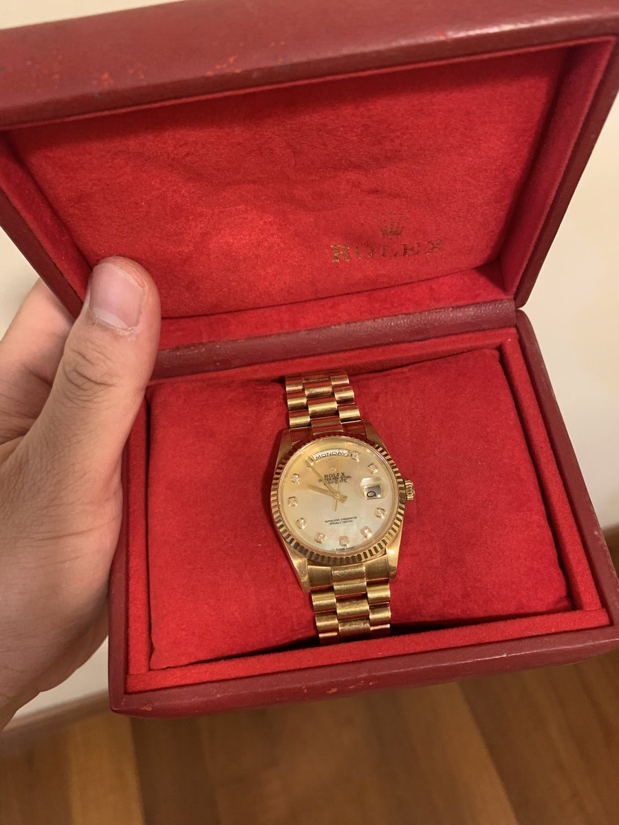 HugoOwens_'s tweet photo. Leather strap makeover for this beauty? 

One of the utility we offer from our NFT is getting fine handcrafted Watch-straps for free 

Currently ready to be minted at https://t.co/tHrfjy2MxV 

Follow us @HugoOwensNFT 

#NFTCommunity #nft #handmade #hugoowens https://t.co/7jaN6lm33d