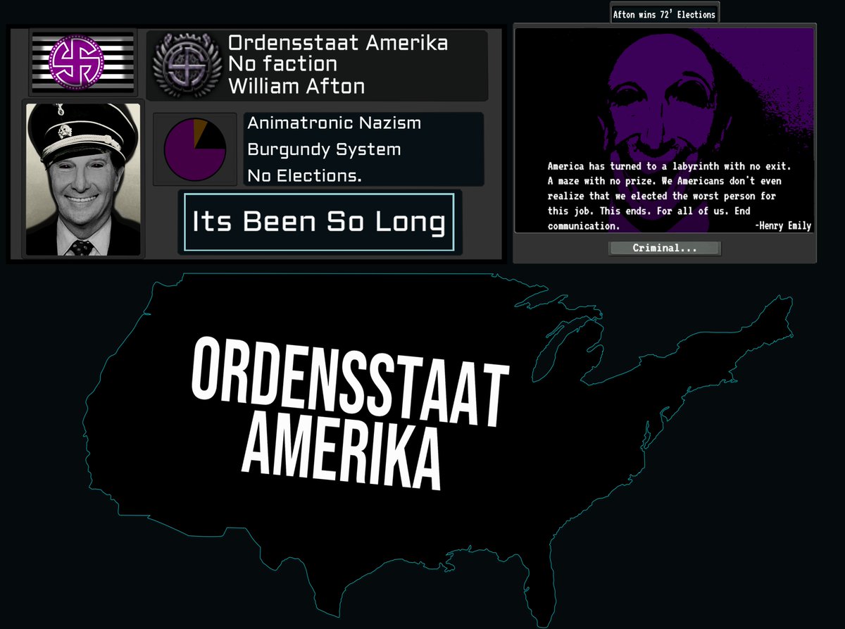 SonoDiue's tweet photo. Tno Burgsys william afton leak (REAL TOTALLY NOT FAKED)
#tno #tnomod #hoi4 https://t.co/9SwaO5I9qf