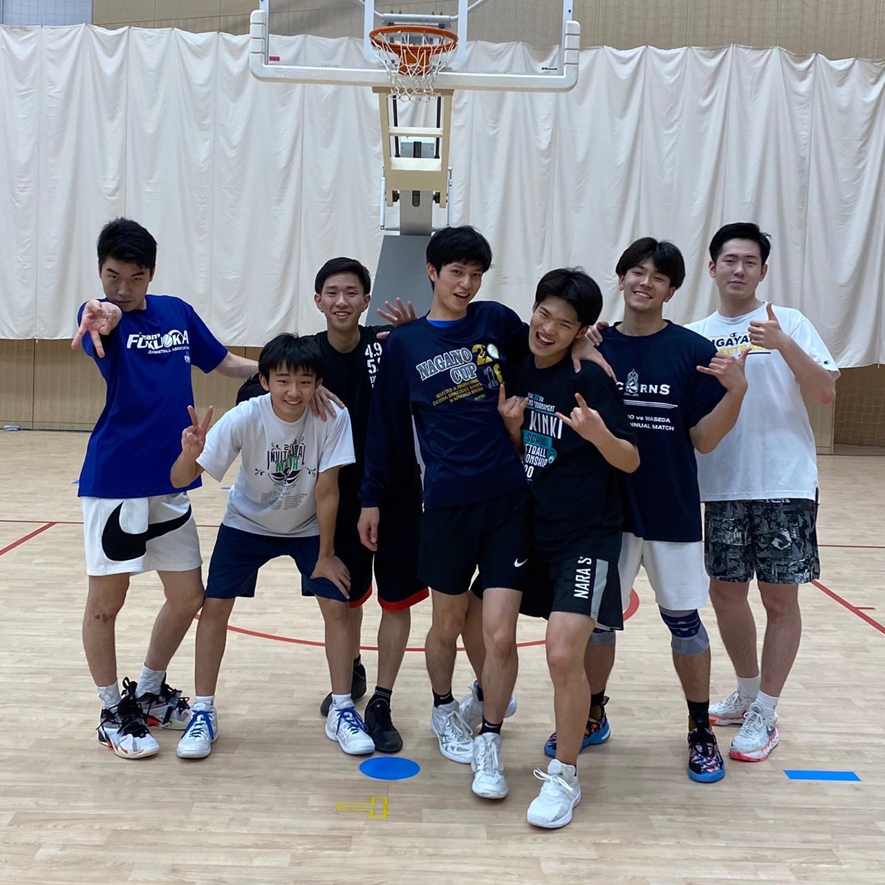 福大大濠バスケ部 ロングTシャツ