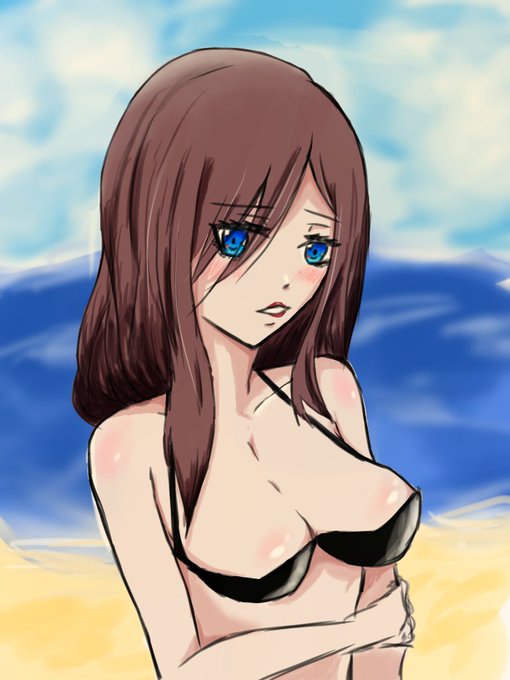 はるさめさんがTwitterに投稿した中野三玖(五等分の花嫁)のイラスト。