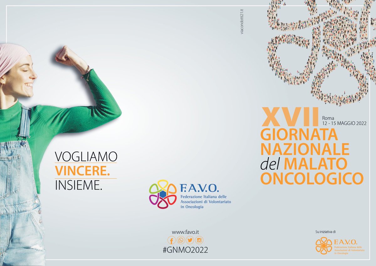 favo_it's tweet photo. 🔊 Ci siamo: la XVII Giornata Nazionale del Malato Oncologico è vicina!
➡️ Sul nostro sito potete trovare il programma completo: https://t.co/pl75iQJaIx.
💪🏻Vinciamo insieme la Vita!

#vogliamovincereinsieme #gnmo22 #oncologia #salute #tumore #cancro https://t.co/wQ7fG6fNVJ