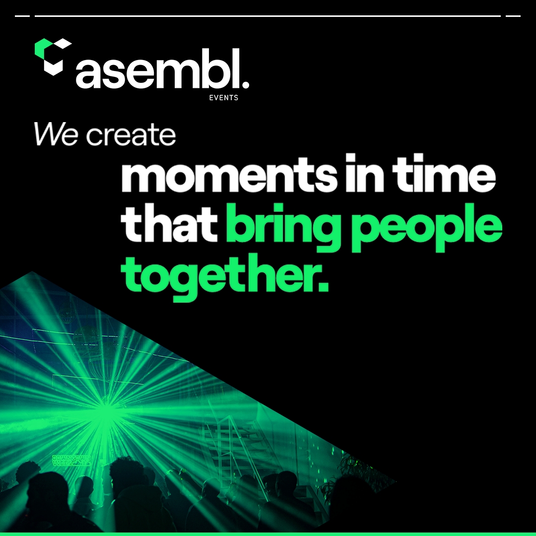 We seek to immerse your audience and elevate your brand. 

From strategic planning and inspirational creativity to impeccable event delivery, asembl. offers full-service solutions for live, hybrid &amp; virtual experiences 

Tell us your challenges  - DM us