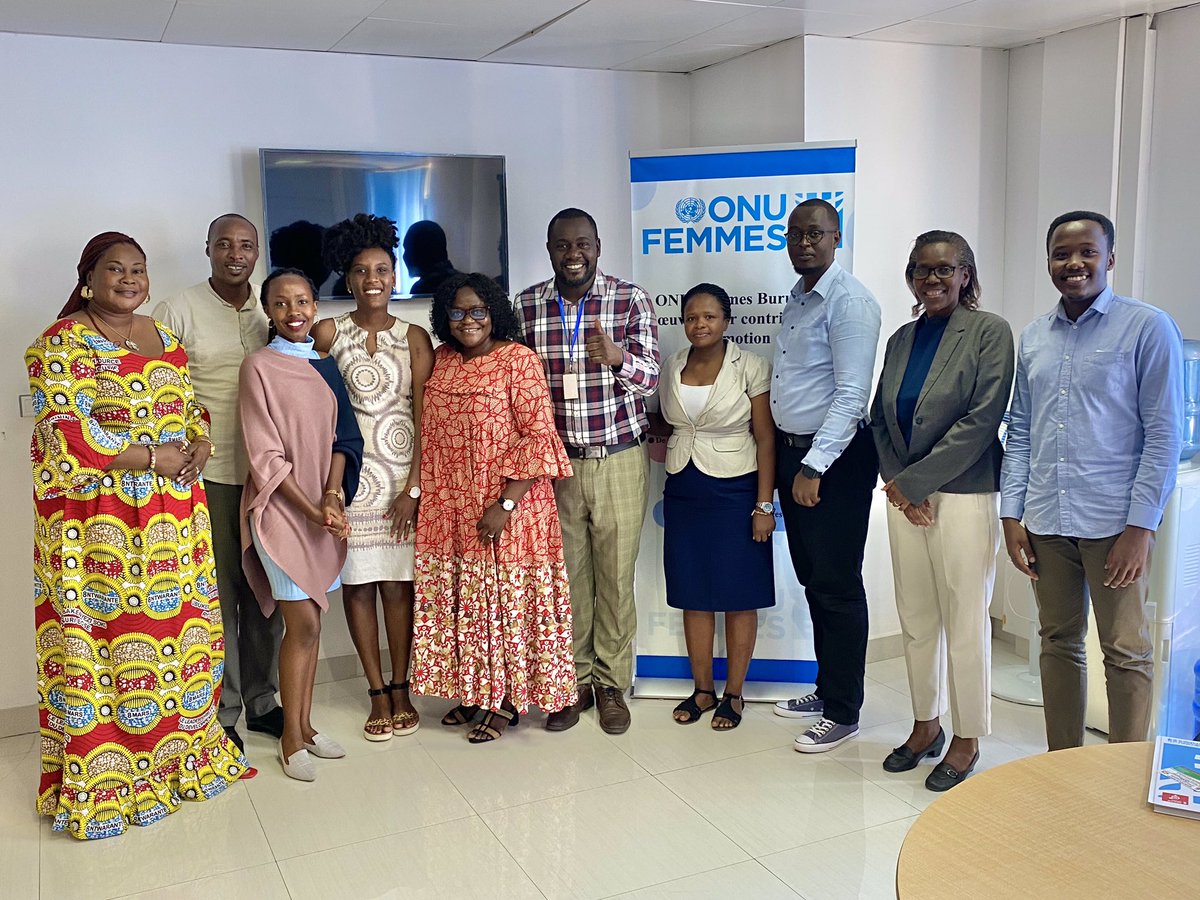 #Burundi #AGCCI team met today at the @UNWomenBurundi office to discuss the next step of the program - National Coding Camps. This initiative will impact over 500 #Girls in Burundi

@UNWomenBurundi @AU_CIEFFA @UNICEF_AUOffice @BelgiumInBuja