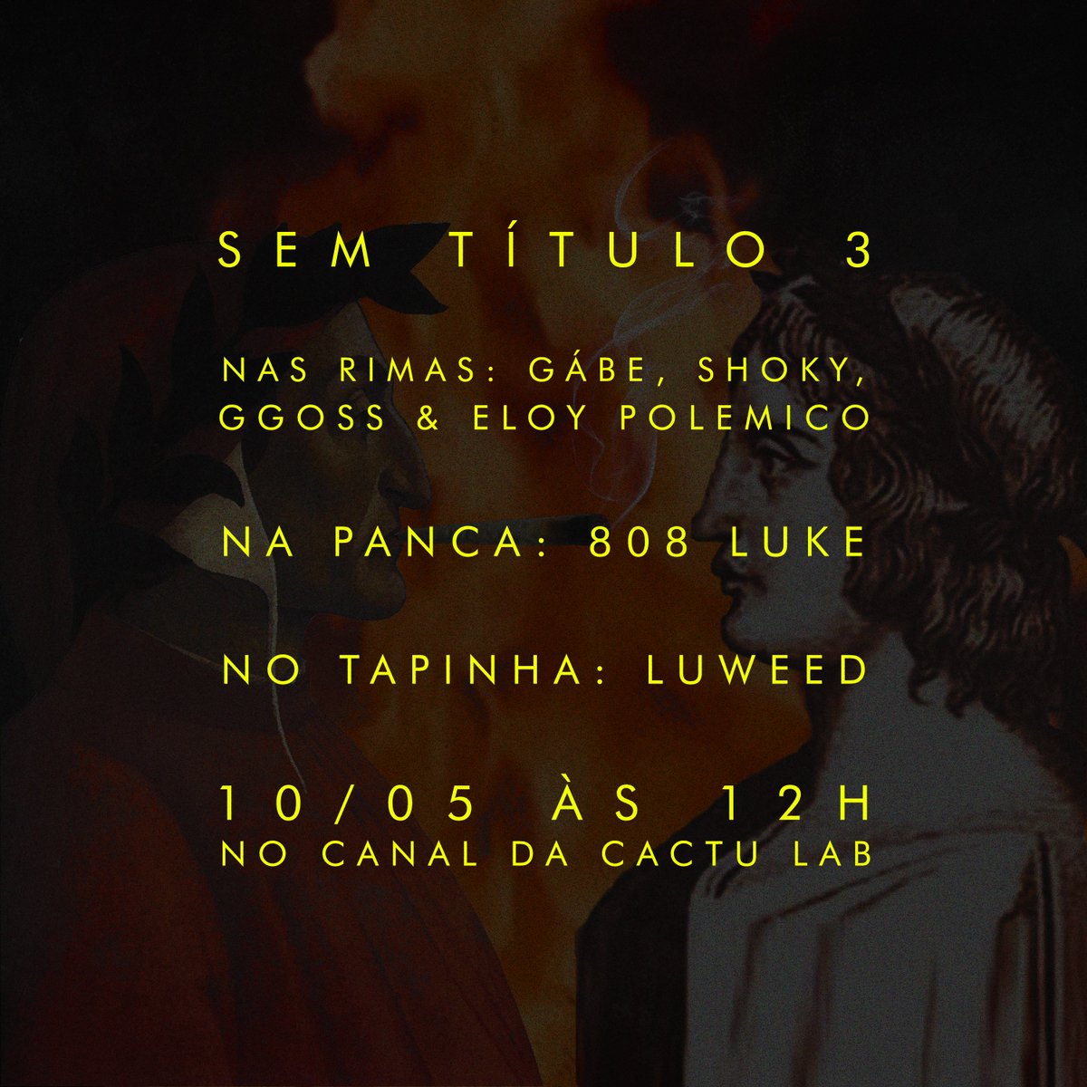 gabe_cactu's tweet photo. BOM DIA! Retornamos à brincadeira...
@808luke808, eu, Shoky, @_ggoss, @EloyPolemico &amp; @Luweed_Prod
CACTU.MP3 ESTÁ DE VOLTA https://t.co/6DximG8K7B