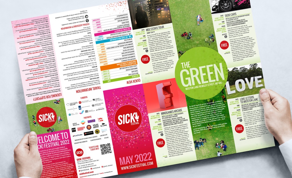 chrishalldesign's tweet photo. Proud to of worked alongside @SICKfestival again this month producing design and artwork https://t.co/5w9nhXrl1K https://t.co/wqHQiDlOhJ