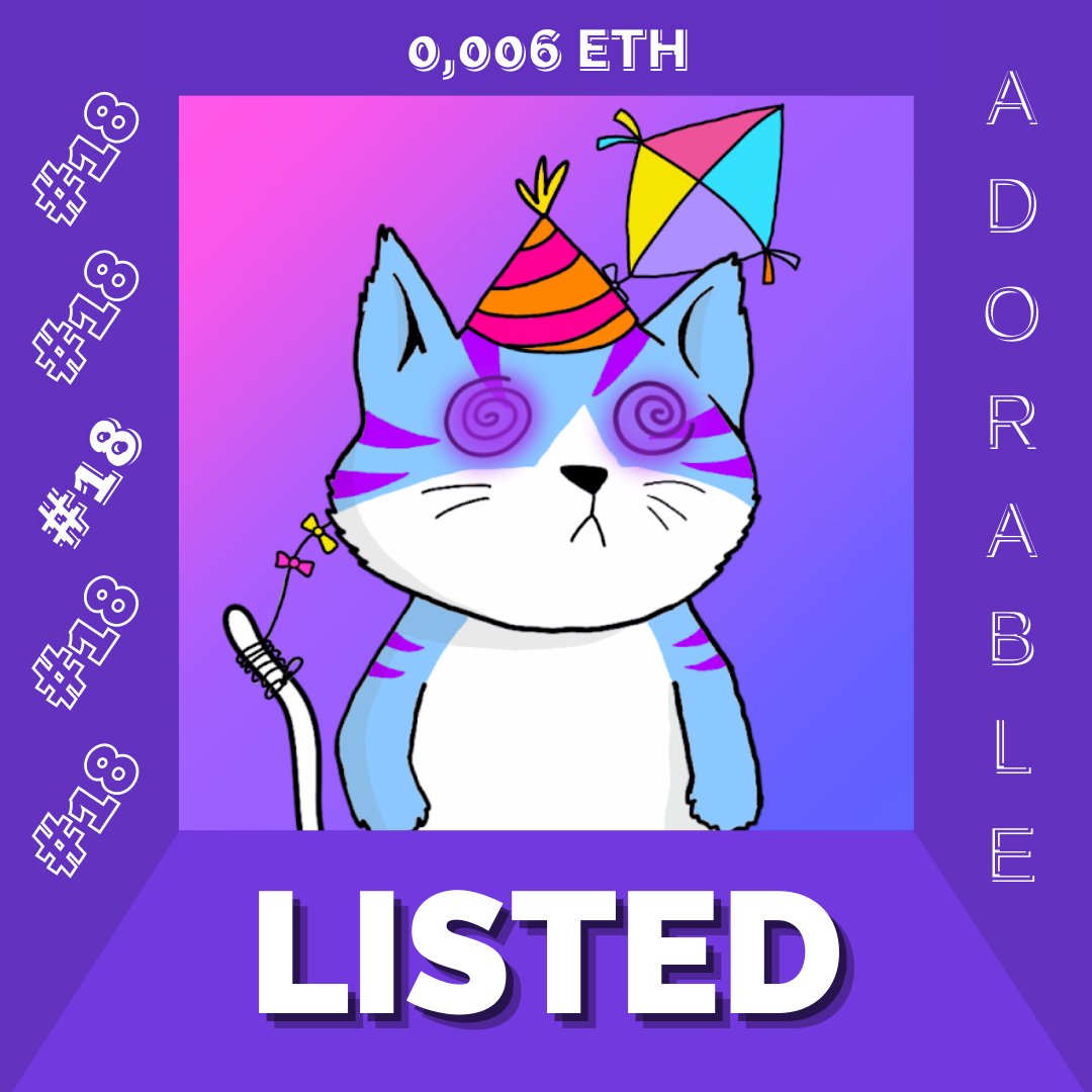 AdorablesClub's tweet image. New Adorable Executive Club #Listed #18💼😻

Price: 0,006 #ETH 

Passive money for life, benefits for being a holder,
Decision-making capacity in the project, etc.

#Opensea: opensea.io/assets/matic/0…

#NFT #NFTs #NFTCommunity #NFTCollector #NFTCollectors #NFTDrop