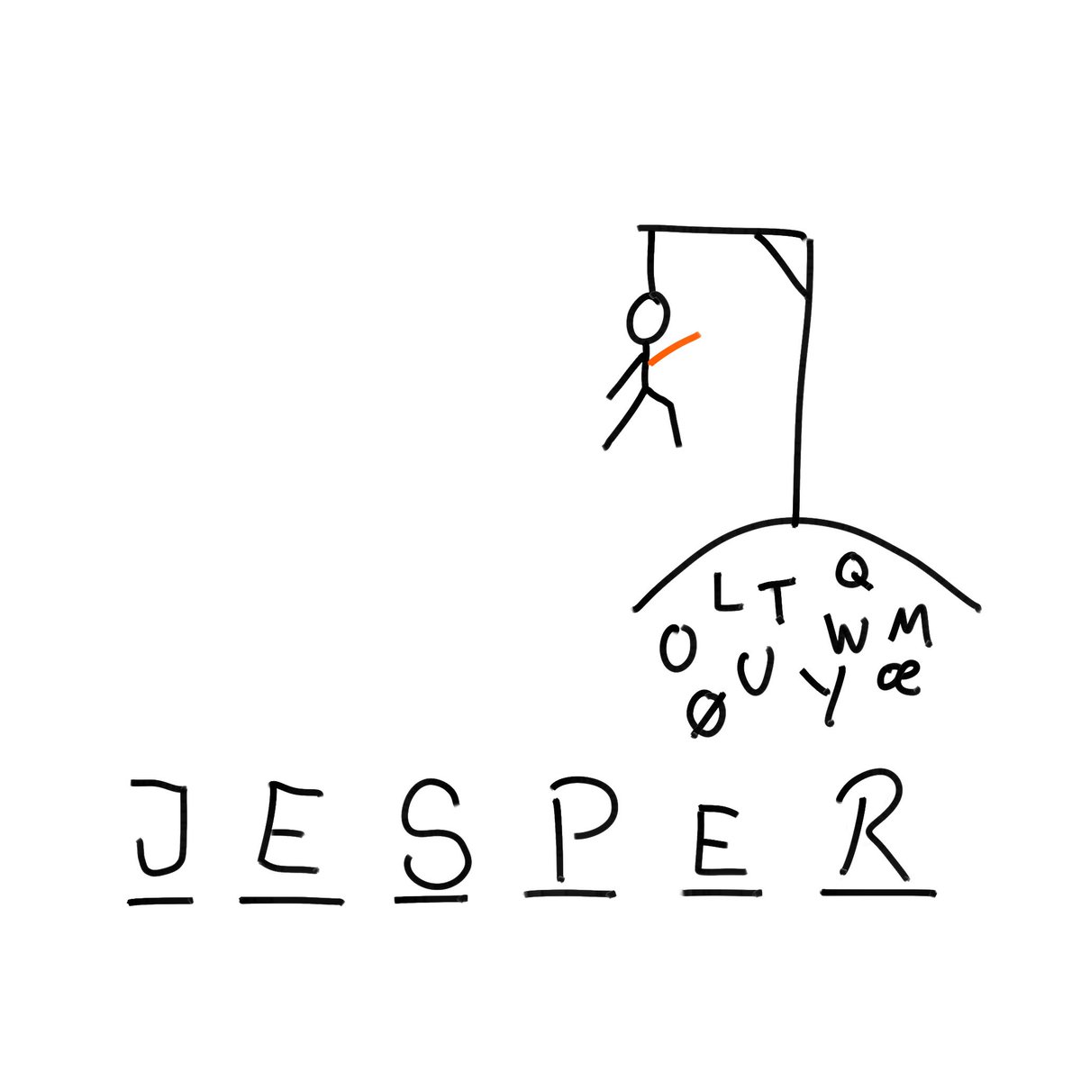 bøssshuset spiller hangman