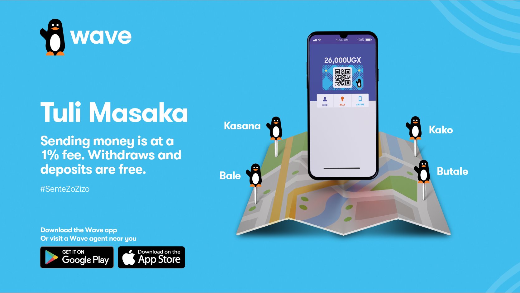Wave Uganda on Twitter "Send money from Kampala to Masaka at just 1