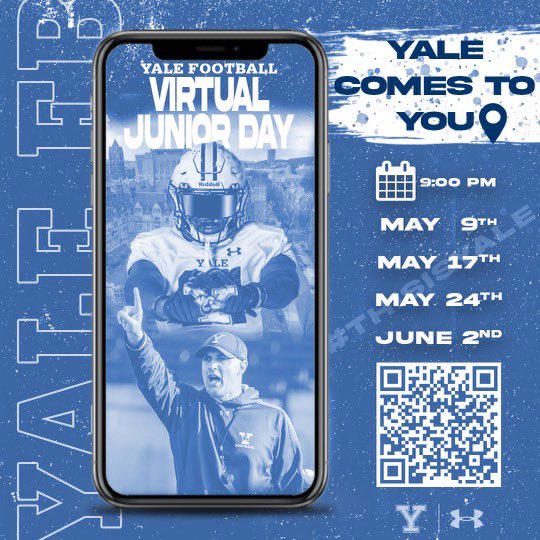 Very excited to be attending Yales JR day tonight!!