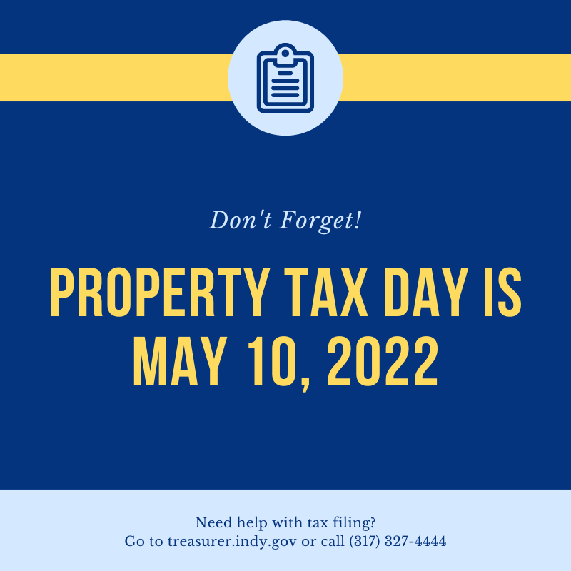 MCTOIndy's tweet photo. #PropertyTaxes are due tomorrow! There’s still time if you need a plan for your payments. Go to https://t.co/u4T3sp7KpC to view all your different payment options. 
#Indianapolis #MarionCounty #Indy https://t.co/5sjZA2RjhO