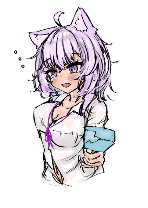 #100日チャレンジ   #絵かゆ 毎日お絵描きチャレンジ 30日目おかゆん (前回の続き..?) 