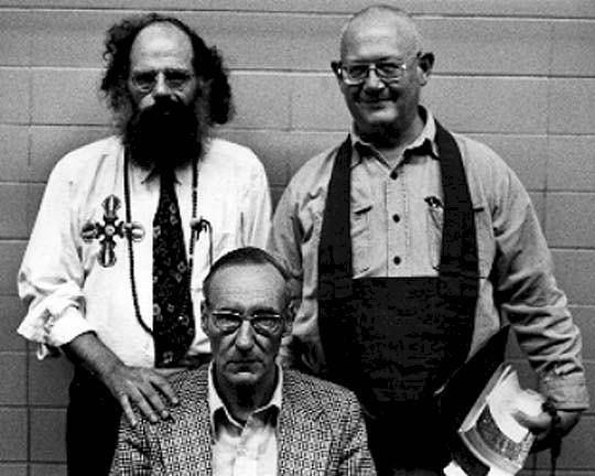 Allen Ginsberg, William Burroughs, and. Phillip Whalen, Naropa