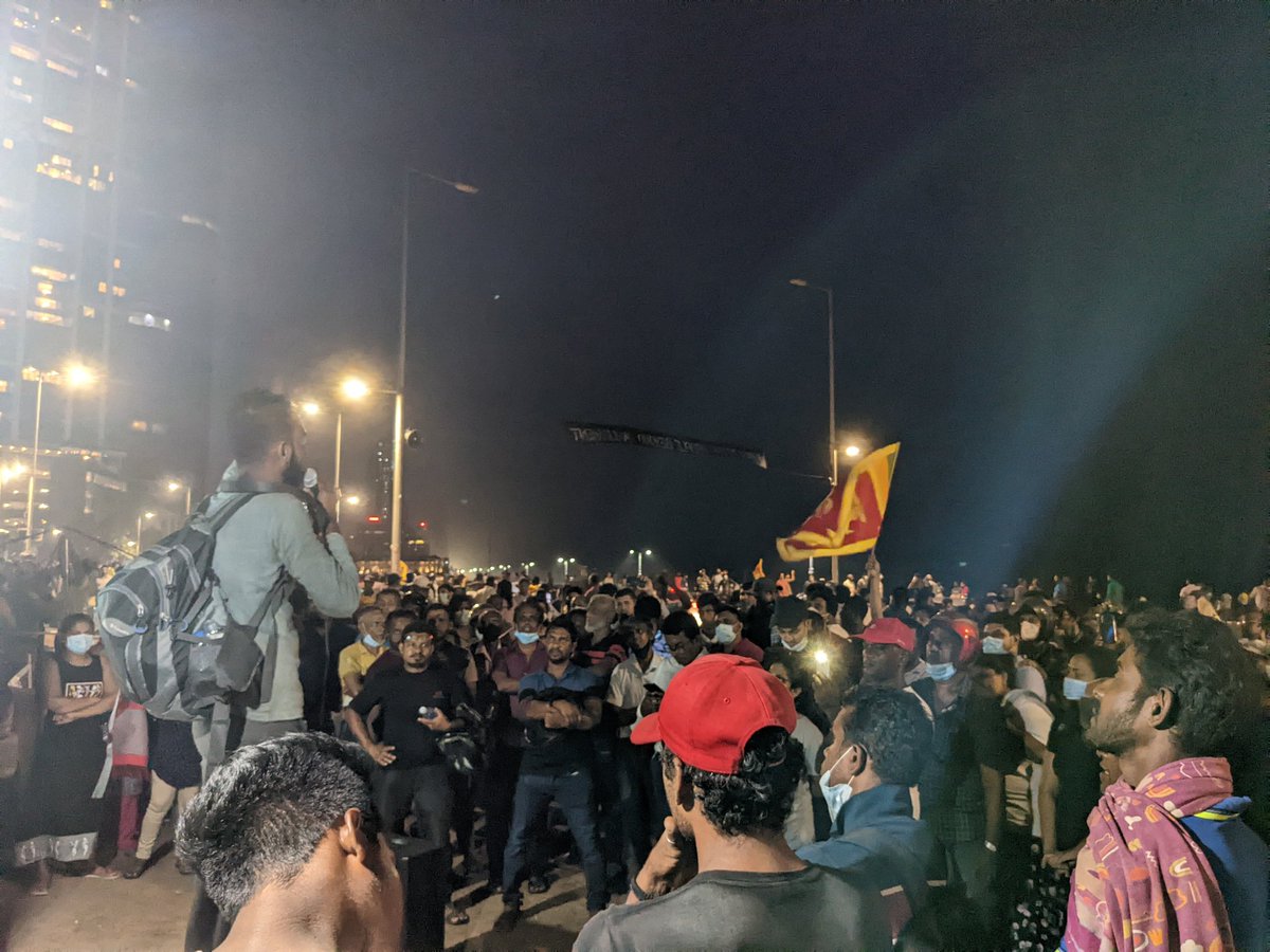 kavindya_T's tweet photo. People's Stage back up! Stronger than before. https://t.co/7pMMoAVUA2