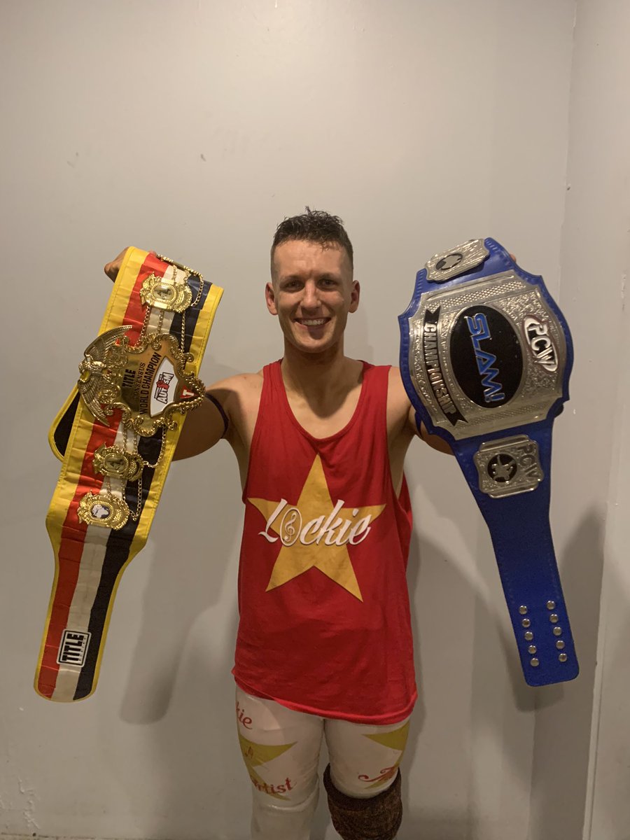 A Championship in the USA and a Championship in the AUS.

What a journey it’s been towards both of these among but I’m excited about the future ahead.

#MultiNationalChampion #LockStar #FightingForAutism #UnitedStatesChampion  #PCWSlamChampion #PCWProud #AustralianWrestling